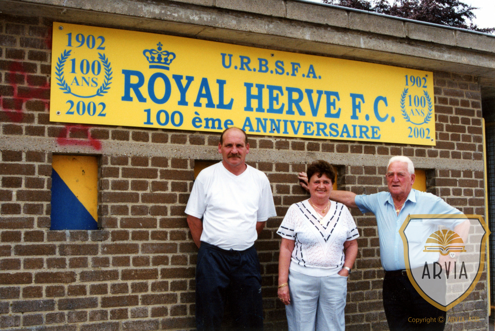 Herve 02 Fc Herve 100eme Anniversaire Arvia Archives Herve